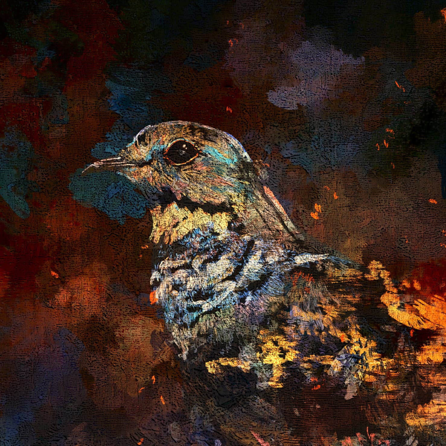 夜鷹 Jacket Illustration
